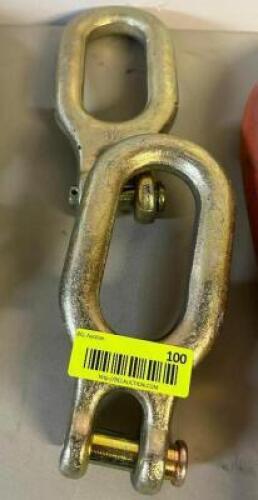 (2)- MASTER LINKS W/ CLEVIS END