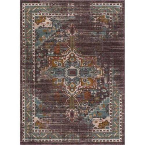 10' DISTRESSED VINTAGE LAURENT CHELSEA AREA RUG