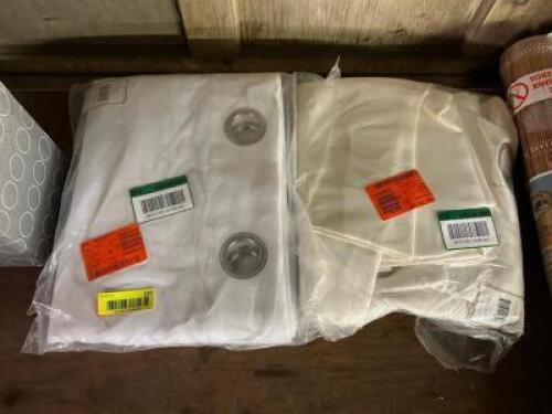 ASSORTED CURTAINS