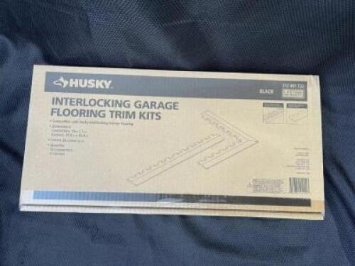 (2) - INTERLOCKING GARAGE FLOORING TRIM KITS