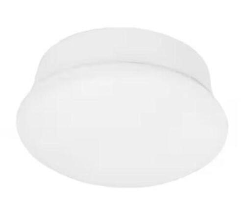 SPIN LIGHT 7 IN. LED FLUSH MOUNT CEILING LIGHT 830 LUMENS 11.5-WATT 4000K BRIGHT WHITE NO BULBS NEEDED