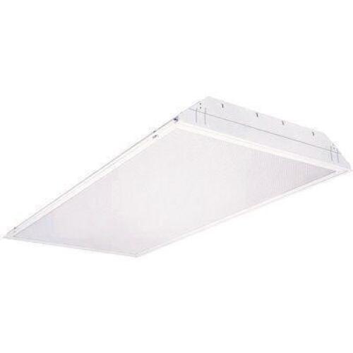 LITHONIA LIGHTING 2GT8 4 32 A12 MVOLT 1/4 MVISPWS1836LP741 4-LIGHT WHITE FLUORESCENT TROFFER