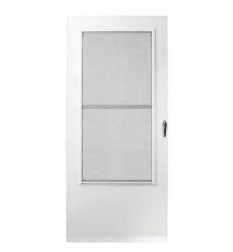 200 SERIES 34 IN. X 80 IN. WHITE UNIVERSAL TRIPLE-TRACK STORM DOOR