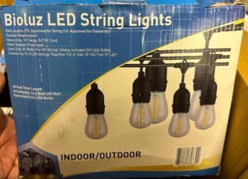 BIOLUZ INDOOR / OUTDOOR LED STRING LIGHT SET