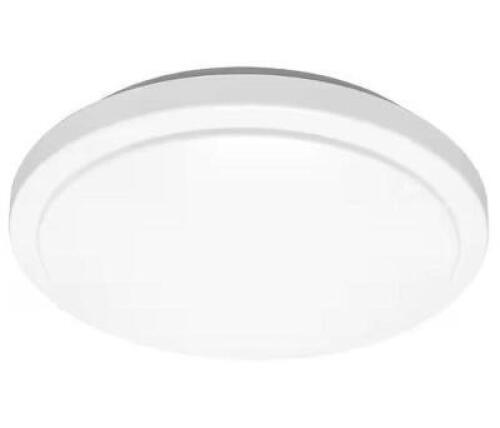 20 IN. WHITE ROUND LED FLUSH MOUNT CEILING LIGHT