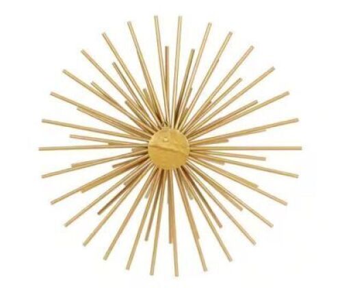 DESCRIPTION: (1) WALL DECOR BRAND/MODEL: 44562 INFORMATION: GOLD, RODS SIZE: 16X20X24 RETAIL$: $80.83 EA QTY: 1