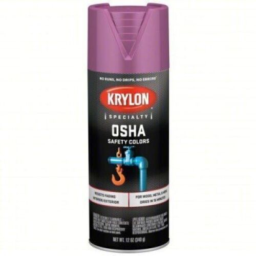 DESCRIPTION: (2) SPRAY PAINT BRAND/MODEL: KRYLON INFORMATION: PURPLE SIZE: 12 FL OZ RETAIL$: $12.58 EA QTY: 2
