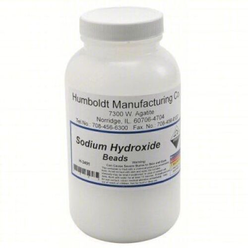 DESCRIPTION: (5) SODIUM HYDROXIDE BRAND/MODEL: HOMBOLDT MANUFACTURING #5ZPY0 RETAIL$: $60.00 EA QTY: 5