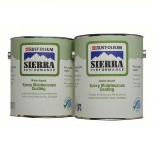 DESCRIPTION: (1) EPOXY ACTIVATOR AND FINISH KIT BRAND/MODEL: RUST-OLEUM #4DNA4 INFORMATION: SAFETY RED SIZE: WATER BASED EPOXY, 2-STEP SYSTEM COMPONEN