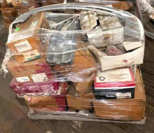ASSORTED AUTOMOTIVE PARTS ON PALLET AS SHOWN