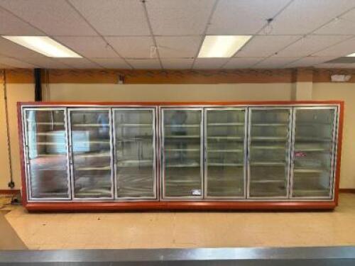 17' / GLASS DOOR REACH IN COOLER