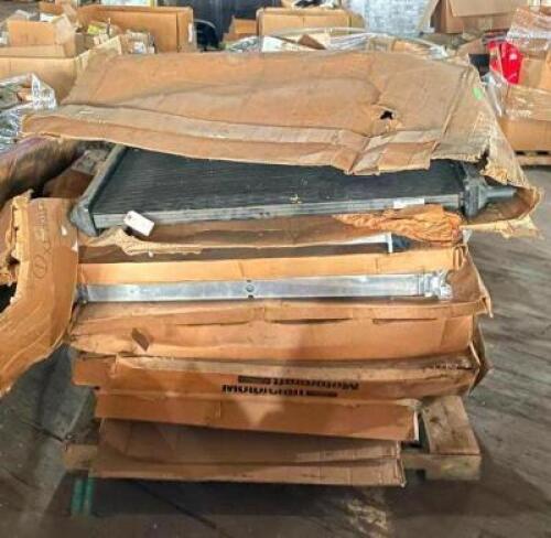 PALLET OF ASSORTED RADIATORS AS SHOWN
