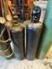 DESCRIPTION: OXYGEN ACETYLENE WELDING TANK PACKAGE WITH (2) FULL TANKS AND (2) PARTIAL TANKS, HOSE, AND TORCH QTY: 1 - 3