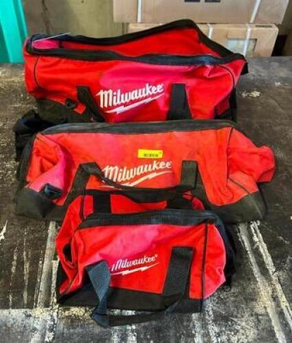 DESCRIPTION: (3) MILWAUKEE TOOL BAGS QTY: 3