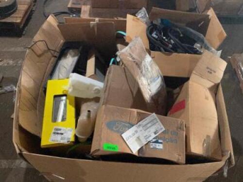 PALLET OF ASSORTED AUTOMOTIVE PARTS AND ACCESSORIES
