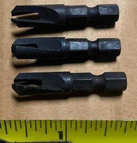 DESCRIPTION: (3) CASES OF PLUG CUTTERS. ADDITIONAL INFORMATION: (3) CASES IN LOT, SOLD BY THE CASE. LOCATION: BAY 7 QTY: 3
