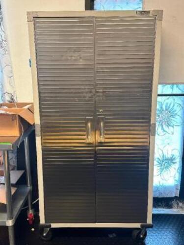 6 FT. STORAGE CABINET WITH CONTENTS