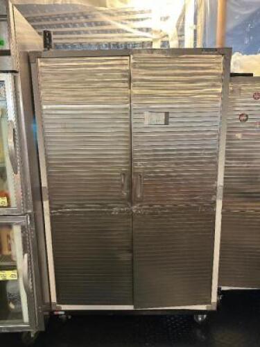 77" STORAGE CABINET WITH CONTENTS