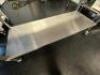 6 FT. STAINLESS STEEL PREP TABLE WITH UNDERSHELF AND HIGH QUALITY CASTERS - 5