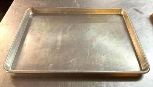 DESCRIPTION: (12) 1/2 SIZE SHEET PANS QTY: 12