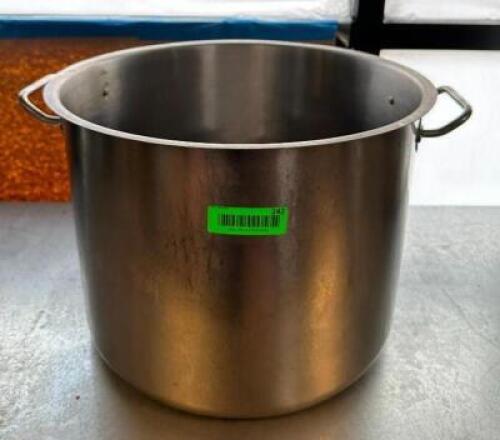 DESCRIPTION: STOCK POT SIZE: 16.5"X12.5" QTY: 1