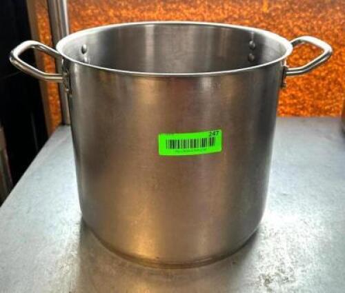 DESCRIPTION: STOCK POT SIZE: 11.5"X10" QTY: 1
