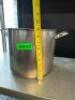DESCRIPTION: STOCK POT WITH LID SIZE: 10.5"X9" QTY: 1 - 3