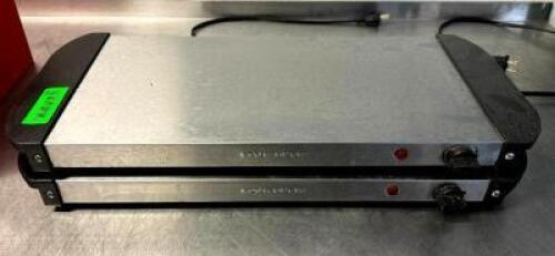 DESCRIPTION: (2) BUFFET SERVER WARMERS BRAND/MODEL: OVENTE QTY: 2