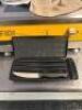 DESCRIPTION: 3CT SET OF KNIVES WITH CASE QTY: 1 - 2