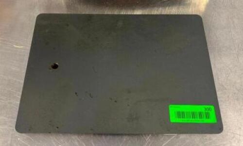 DESCRIPTION: STEEL PLATE SIZE: 8"X12" QTY: 1