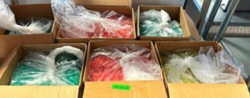 DESCRIPTION: (6) BOXES OF GUMMY CBD EDIBLES INFORMATION: SEE PHOTOS FOR TYPES SIZE: 1000-3000 PIECES PER BOX QTY: 6