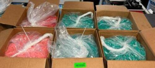 DESCRIPTION: (6) BOXES OF GUMMY CBD EDIBLES INFORMATION: SEE PHOTOS FOR TYPES SIZE: 1000-3000 PIECES PER BOX QTY: 6