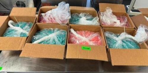 DESCRIPTION: (6) BOXES OF GUMMY CBD EDIBLES INFORMATION: SEE PHOTOS FOR TYPES SIZE: 1000-3000 PIECES PER BOX QTY: 6
