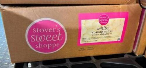 DESCRIPTION: (6) BOXES OF WHITE COATING WAFERS BRAND/MODEL: STOVERS SWEET SHOPPE QTY: 6