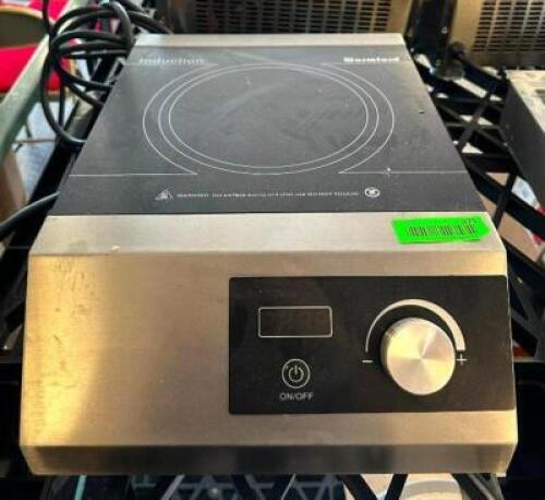 DESCRIPTION: 5000W INDUCTION COOKTOP BRAND/MODEL: WARMFORD WF-C50A1-240 QTY: 1