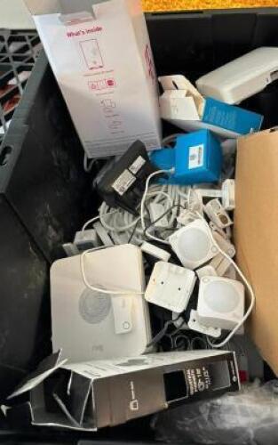 DESCRIPTION: ASSORTED RING PRODUCTS AND ELECTRONICS QTY: 1