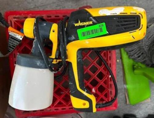 DESCRIPTION: ELECTRIC PAINT SPRAYER BRAND/MODEL: WAGNER QTY: 1