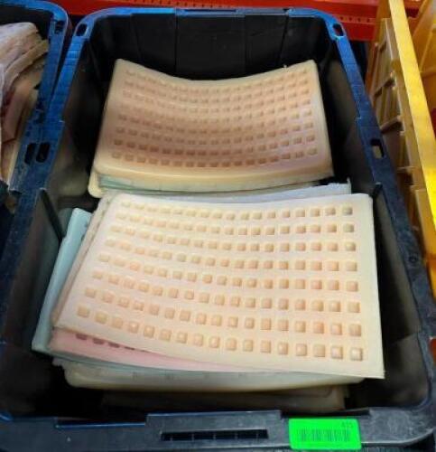 DESCRIPTION: BIN OF ASSORTED SILICONE CANDY MOLDS QTY: 1