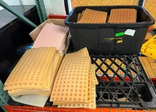 DESCRIPTION: BIN OF ASSORTED SILICONE CANDY MOLDS QTY: 1