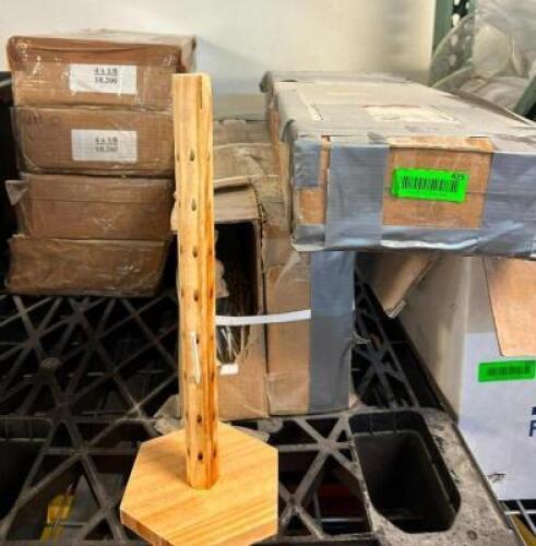 DESCRIPTION: BOXES OF LOLLIPOP STICKS AND DISPLAY QTY: 1