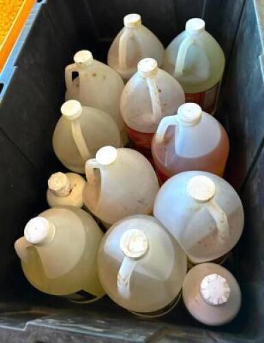 DESCRIPTION: BIN OF CANDY FLAVOR EXTRACTS QTY: 1