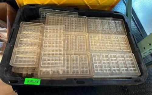 DESCRIPTION: BIN OF ASSORTED CANDY MOLDS QTY: 1