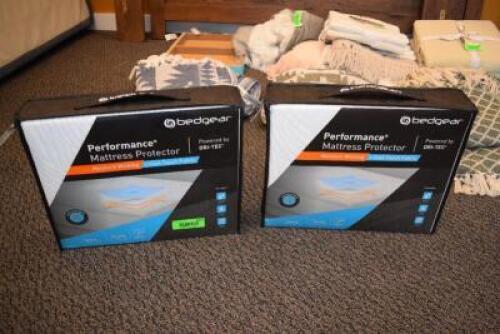 TWO TWIN XL MATTRESS PROTECTOR