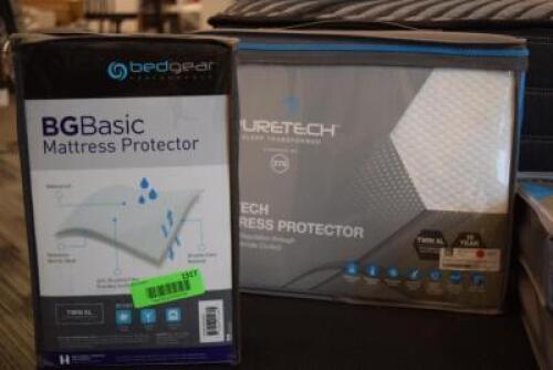 TWO TWIN XL MATTRESS PROTECTOR