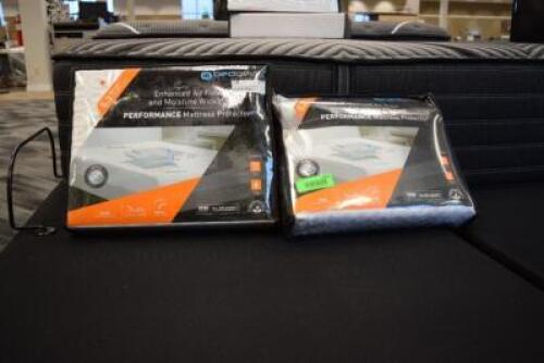 TWO TWIN MATTRESS PROTECTORS