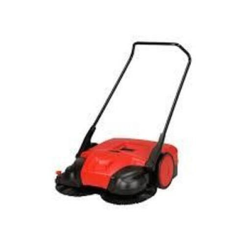 DESCRIPTION: (1) COMMERCIAL BATTERY POWERED PUSH SWEEPERBRAND/MODEL: BISSELL #BG677INFORMATION: RED, USEDSIZE: 31" CLEANING PATHRETAIL$: $2491.35 EAQTY: 1