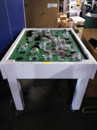 DESCRIPTION: (1) PROPAGATION GROW TABLE BRAND/MODEL: HAND MADE INFORMATION: WHITE SIZE: 48" X 36" X 34" QTY: 1
