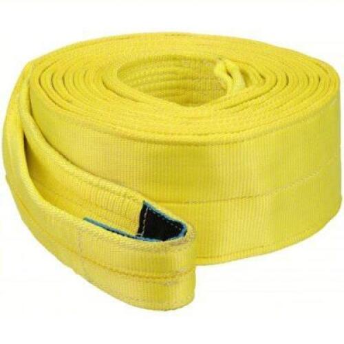 DESCRIPTION: (1) TOW STRAP BRAND/MODEL: LIFT-ALL #3LJE6 INFORMATION: YELLOW, NYLON SIZE: 5 FT OVERALL HOOK SIZE, 6 IN OVERALL WD, 25 FT OVERALL LG RET