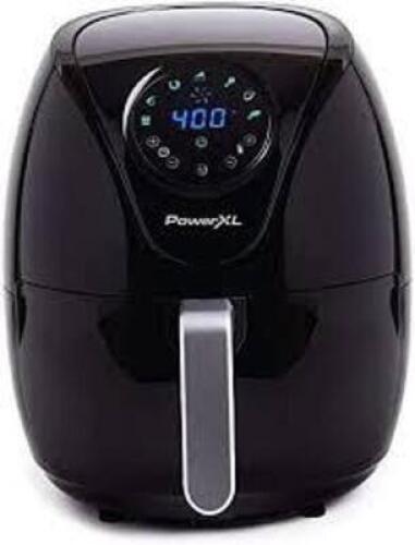 DESCRIPTION: (1) CLASSIC AIR FRYER BRAND/MODEL: POWER XL INFORMATION: BLACK SIZE: 5 QT RETAIL$: $89.99 EA QTY: 1