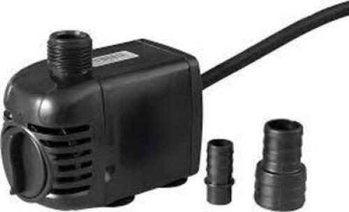 DESCRIPTION: (1) FOUNTAIN PUMP BRAND/MODEL: TOTAL POND INFORMATION: BLACK SIZE: 3-5 FT PUMPING HEIGHT RETAIL$: $48.52 EA QTY: 1